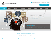 Tablet Screenshot of critical-thinking.com